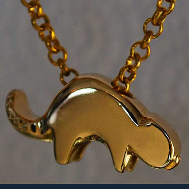 Solid Gold Beaver - Good Luck Charm